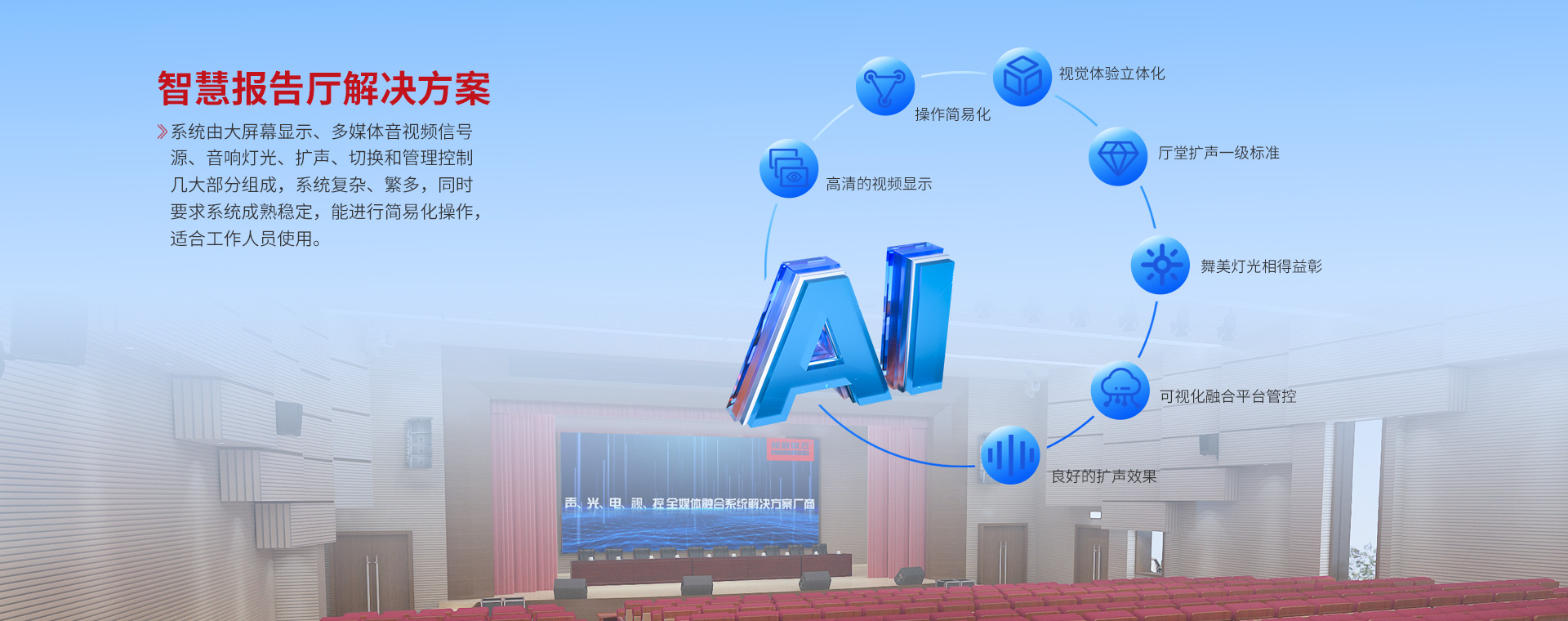智慧报告厅解决方案